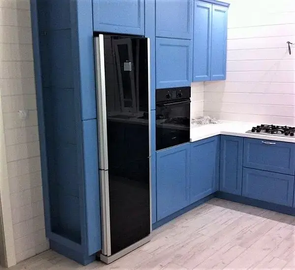 Анонс Высокие кухонные шкафы 097 kukhnya-097