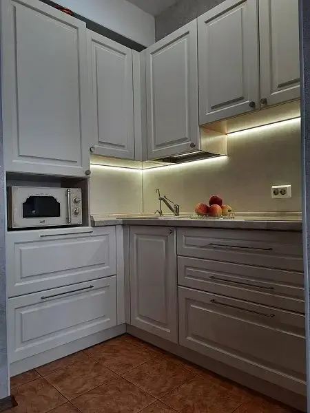 Белый кухонный гарнитур 403 kukhnya-403 - фото 1