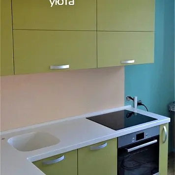 Угловая кухня 014 фото №1