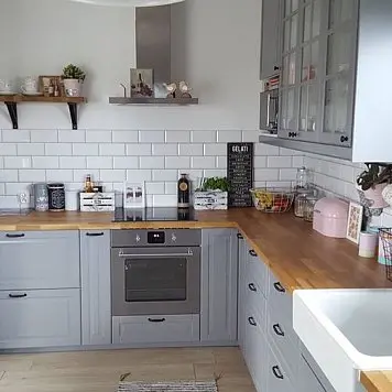 Кухня с выдвижными ящиками 238 Кухня под заказ 238