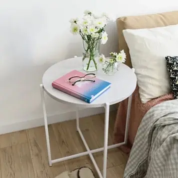 Анонс Журнальный столик круглый, массив дуба белый/белое дерево zhurnalnyy-stolik-kruglyy-mass-bel-der