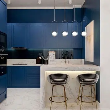 Синяя кухонная мебель 212 Анонс Синяя кухонная мебель 212 kukhnya-212