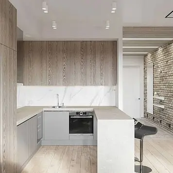 Кухня с барной стойкой 202 Анонс Кухня с барной стойкой 202 kukhnya-202